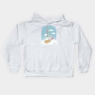 God at Work Kids Hoodie